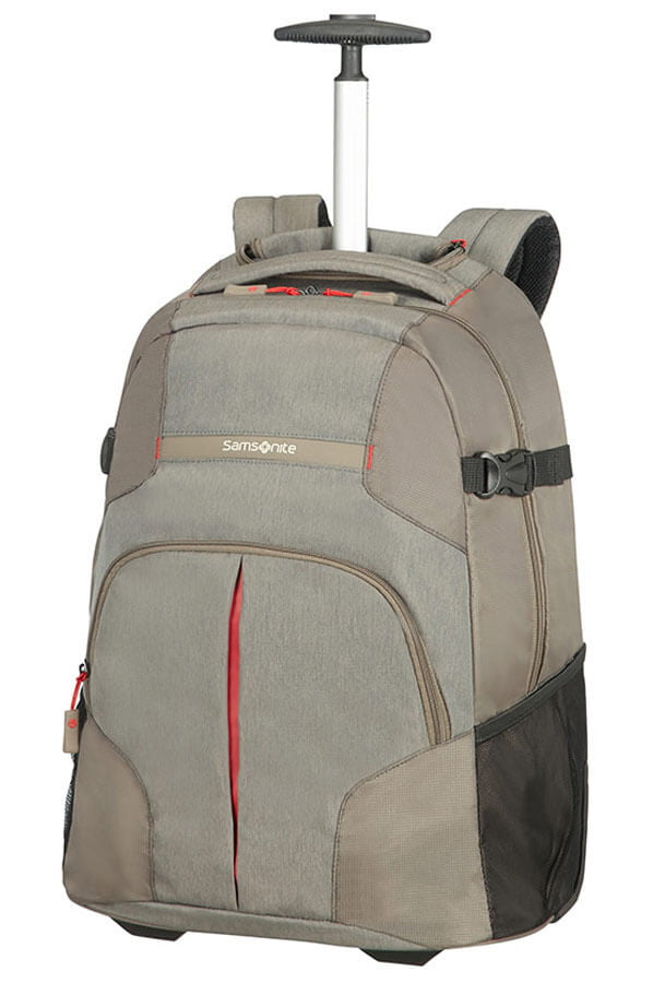 Рюкзак на колёсах Samsonite 10N*007 Rewind Laptop Backpack 16″ 10N-35007 35 Taupe - фото №1