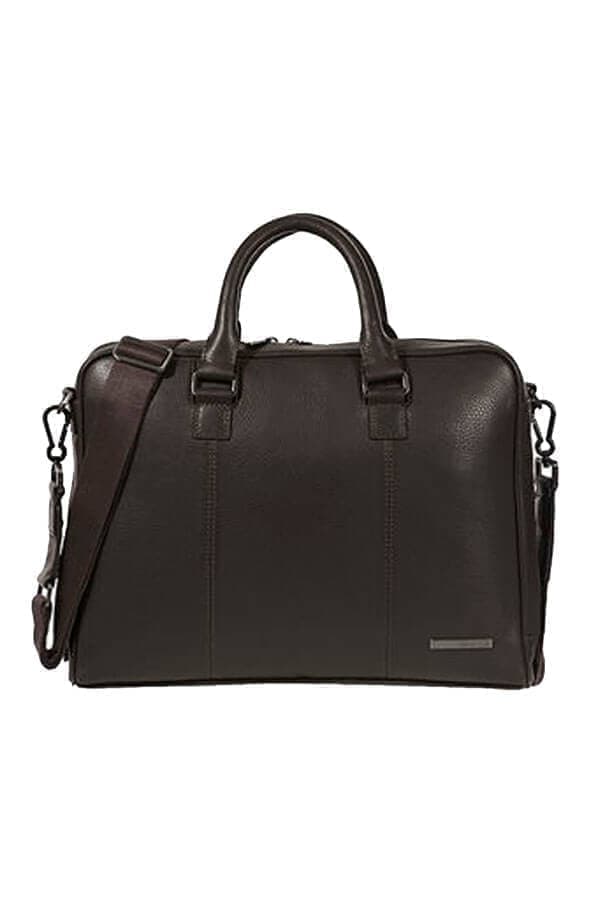 Кожаная сумка для ноутбука Samsonite 72D*002 Equinox Briefcase 14,1″