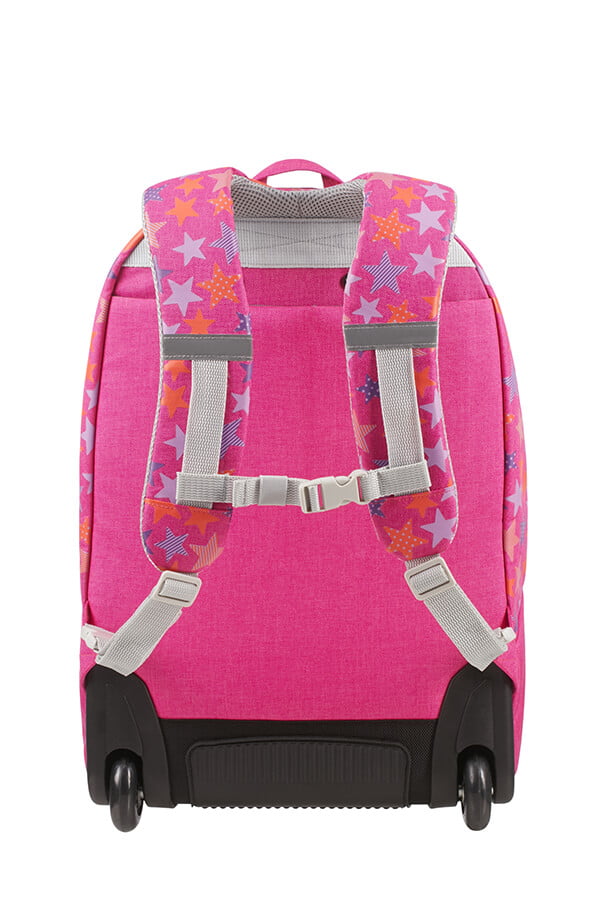 Рюкзак на колёсах Samsonite CU6-50001 Color Funtime Backpack/Wh Stars Forever CU6-50001 50 Stars Forever - фото №5