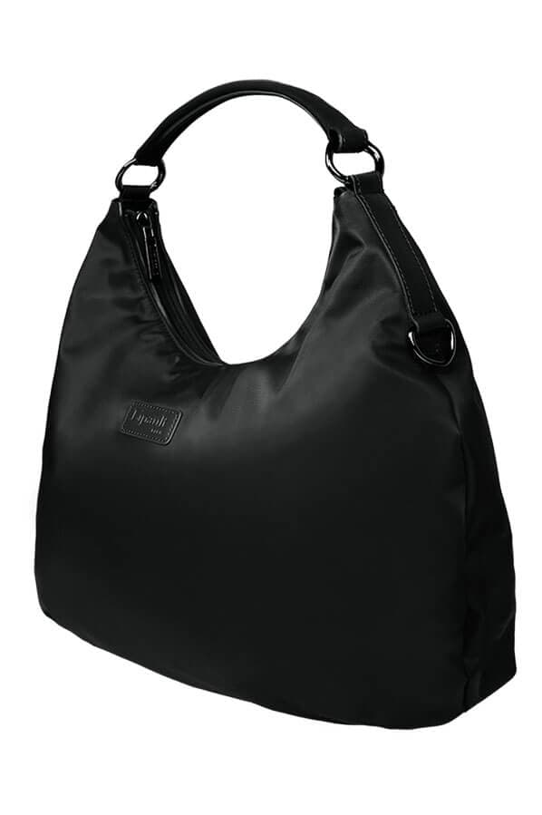 Женская сумка Lipault P51*015 Lady Plume Hobo Bag M P51-01015 01 Black - фото №3