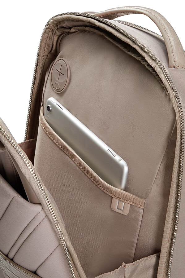 Женский рюкзак для ноутбука Samsonite KA8*104 Croco Zalia 2.0 Laptop Backpack 14.1″ USB