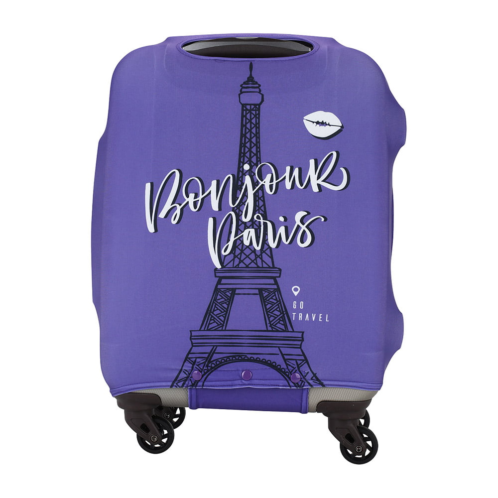 Чехол на маленький чемодан Eberhart EBH658-S Bonjour Paris Suitcase Cover S