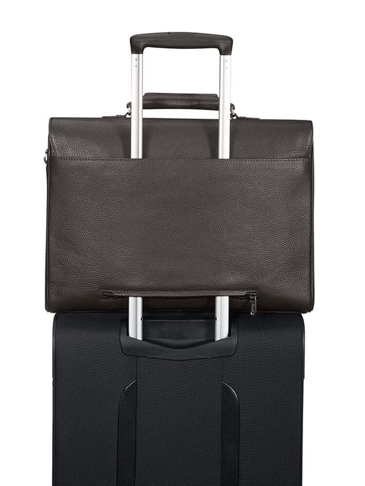 Кожаный портфель для ноутбука Samsonite 72D*004 Equinox Briefcase 15.6″