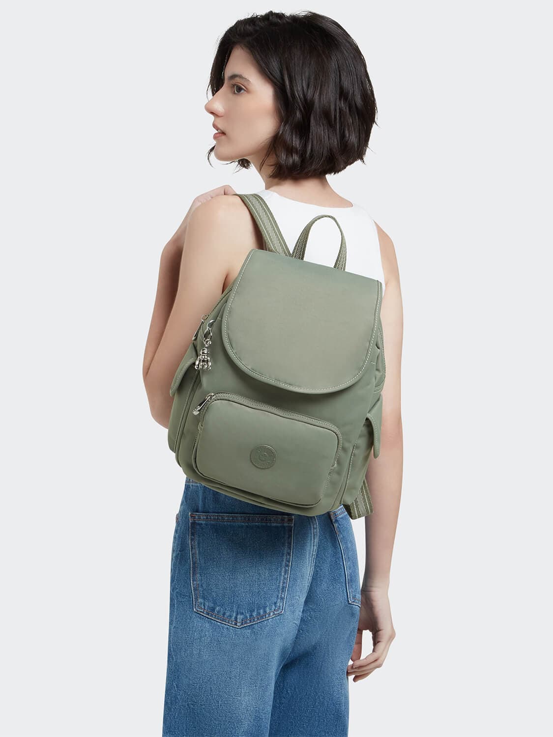 Рюкзак женский Kipling KI2525X98 City Pack S Small Backpack Dark Seaweed