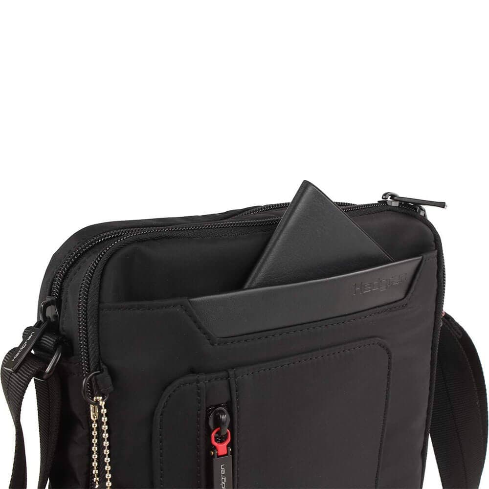 Сумка для планшета Hedgren HZPR01 Zeppelin Revised Expresso Small Crossover Vertical 10″ RFID