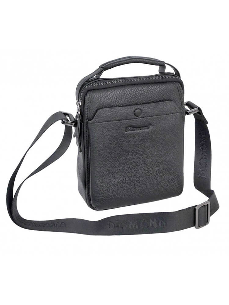Мужская кожаная сумка-планшет Diamond 9146-1 с плечевым ремнем