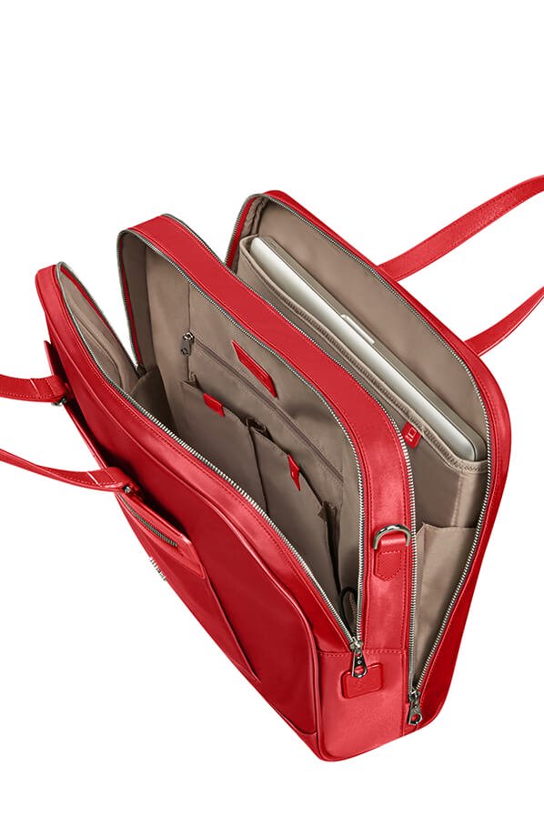 Женская сумка для ноутбука Samsonite KA8*003 Zalia 2.0 Ladies` Business Bag 15.6″ KA8-10003 10 Classic Red - фото №2