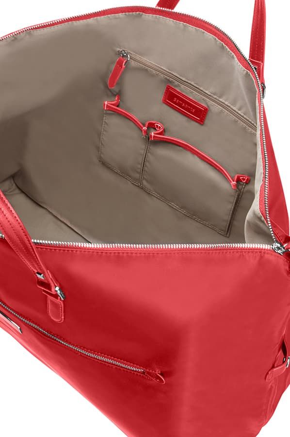 Женская дорожная сумка Samsonite 60N*002 Karissa Biz Duffle Bag S 60N-40002 40 Formula Red - фото №2