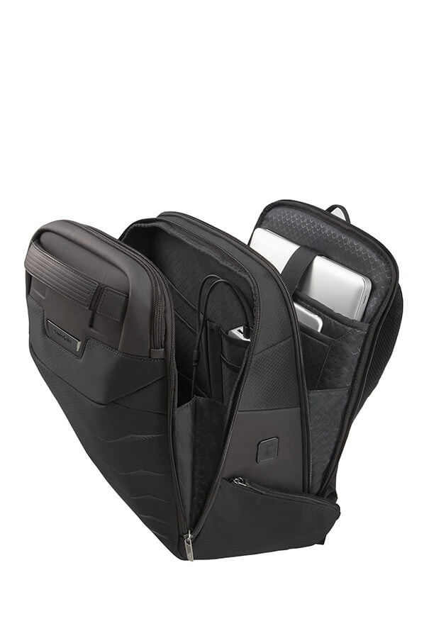 Рюкзак для ноутбука Samsonite KA5*002 Proxis Biz Laptop Backpack 15.6″ USB KA5-09002 09 Black - фото №2