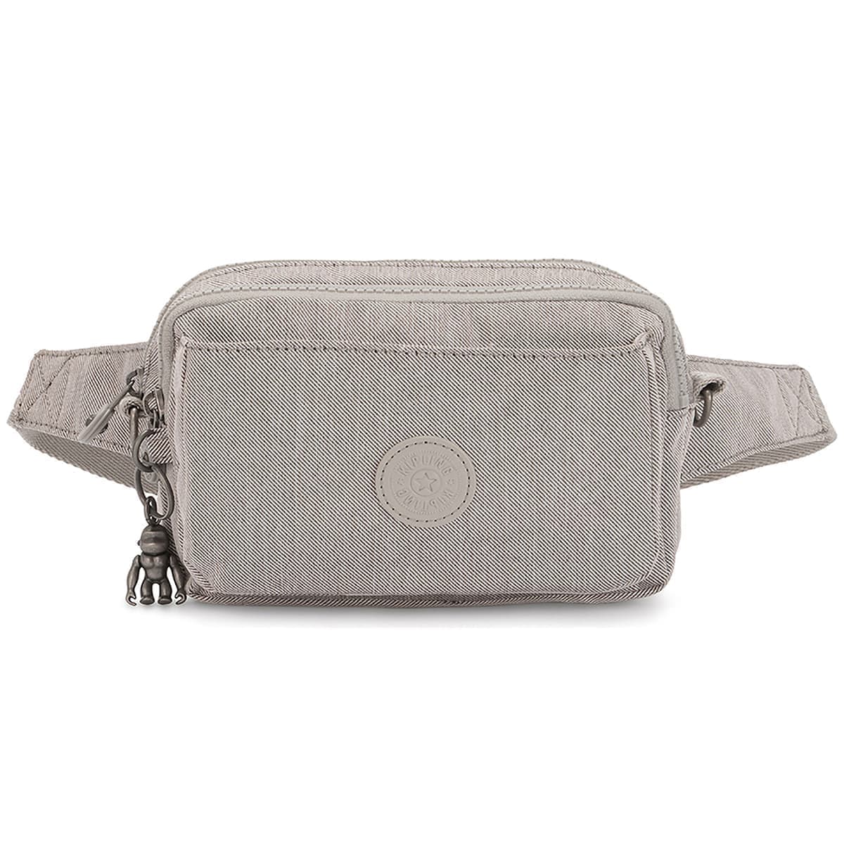 Сумка на пояс Kipling KI441547O Abanu Multi Mini 2-in-1 Crossbody and Bum Bag Grey Beige Peppery