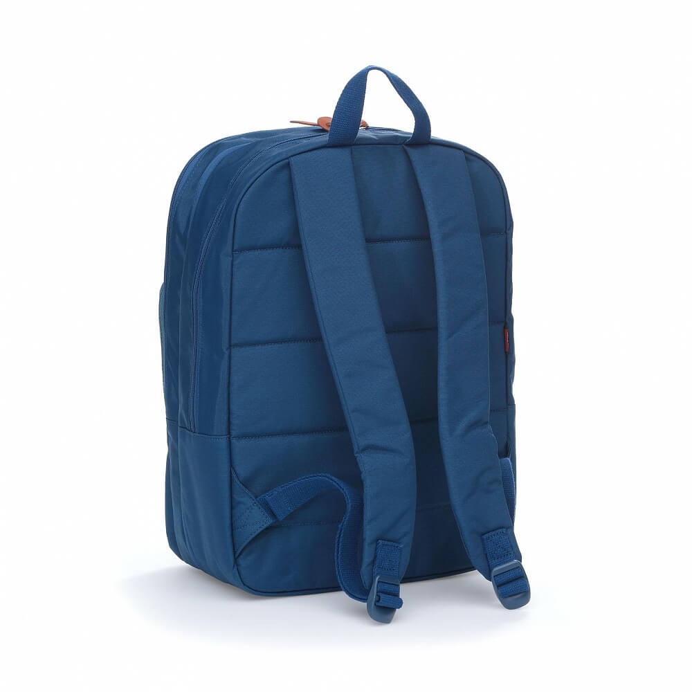 Рюкзак для ноутбука Hedgren HBUP01 Back-Up Backfit Backpack Large Exp. 15″ HBUP01/808 808 Navy Pony/Indian Teal - фото №3