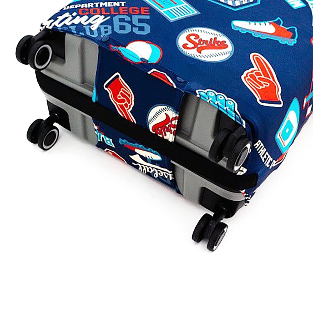 Чехол на маленький чемодан Eberhart EBH617-S Sports Tags Suitcase Cover S