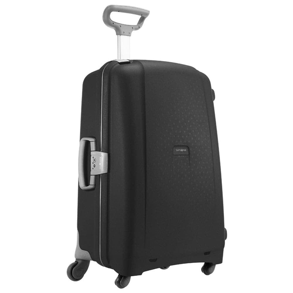 чемодан пластиковый на защелках samsonite