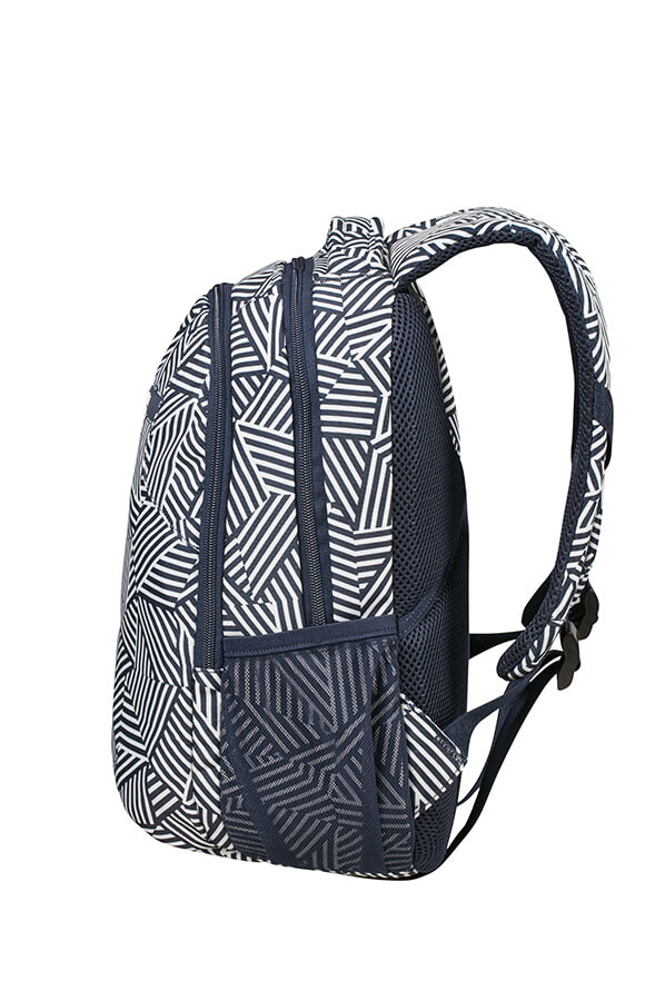 Рюкзак Samsonite 10N*001 Rewind Backpack S с отделением для планшета 10.1″ 10N-41001 41 Navy Blue Stripes - фото №6