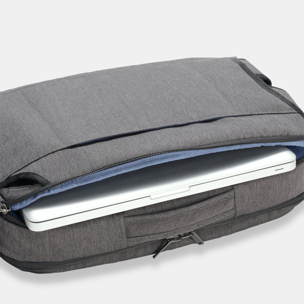 Сумка-рюкзак Hedgren HMID06 Midway Focused 3-Way Briefcase Backpack 15.6″ RFID HMID06-640 640 Dark Iron - фото №8