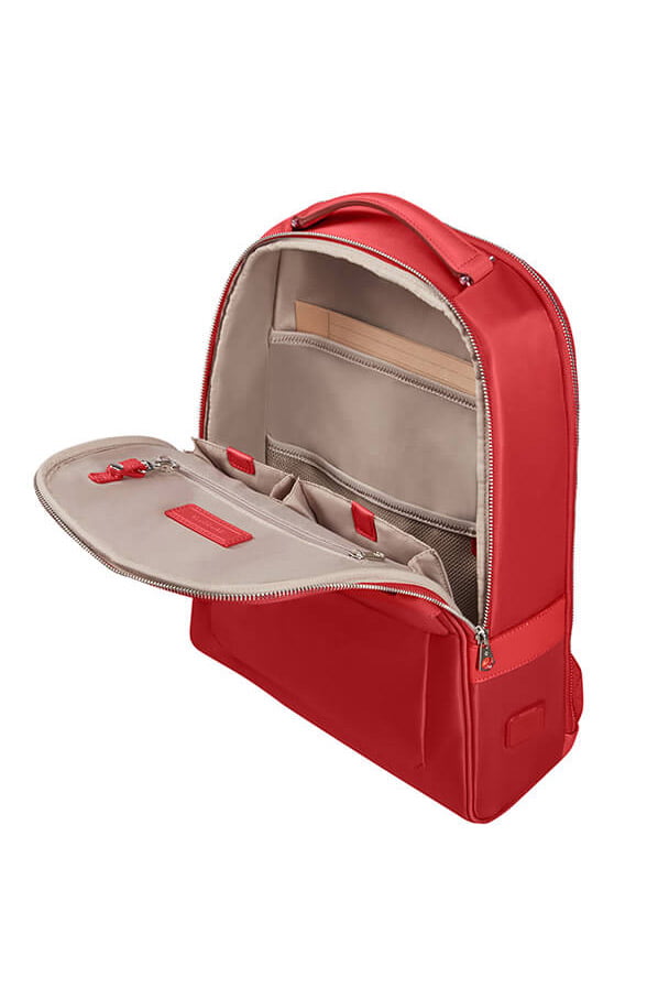 Женский рюкзак для ноутбука Samsonite KA8*004 Zalia 2.0 Laptop Backpack 14.1″ USB KA8-10004 10 Classic Red - фото №2