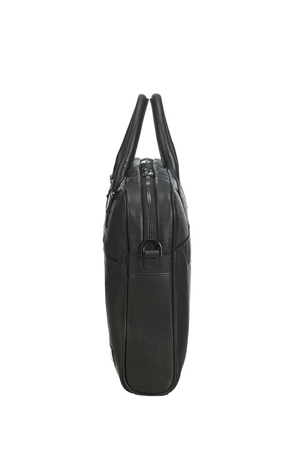Кожаная сумка для ноутбука Samsonite CN5*002 Senzil Briefcase 15.6″ CN5-09002 09 Black - фото №6