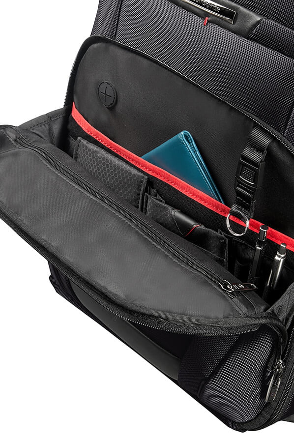 Рюкзак для ноутбука Samsonite CG7*007 Pro-DLX 5 Laptop Backpack 14.1″ RFID CG7-09007 09 Black - фото №2