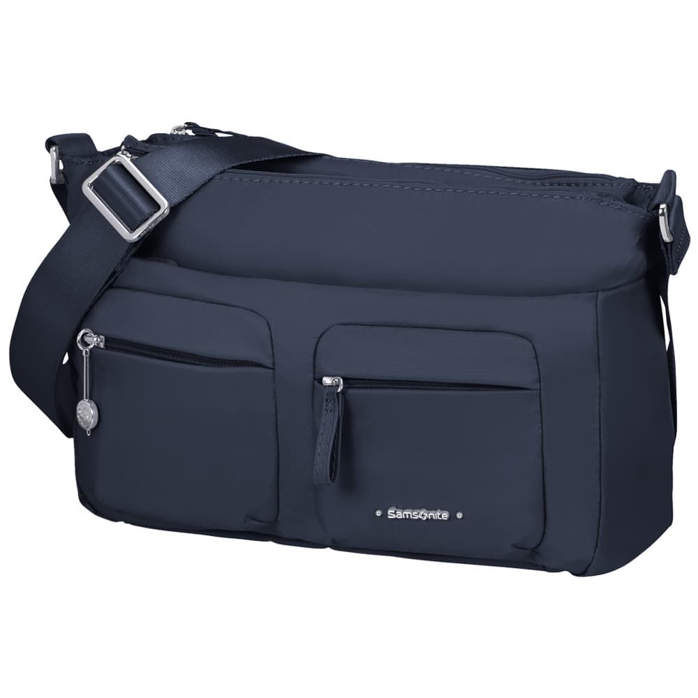 Женская сумка через плечо Samsonite CV3*031 Move 3.0 Horizontal Shoulder Bag+Flap CV3-01031 01 Dark Blue - фото №1