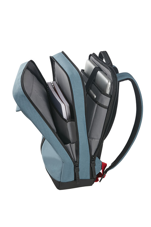 Рюкзак для ноутбука Samsonite CX1*002 Red Willace Backpack 15.6″ CX1-11002 11 Mirage Blue - фото №2