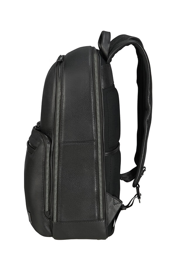 Кожаный рюкзак для ноутбука Samsonite CN5*003 Senzil Laptop Backpack 15.6″ CN5-09003 09 Black - фото №7