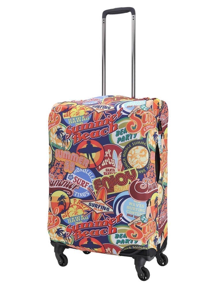 Чехол на средний чемодан Eberhart EBH460-M Summer signs Suitcase Cover M