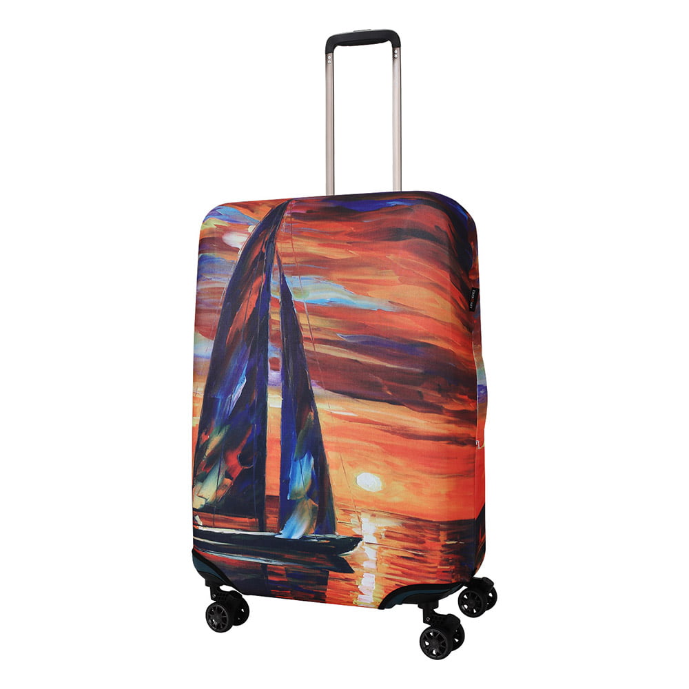 Чехол на средний чемодан Eberhart EBHP01-M Sailboat Sunset Suitcase Cover M (Sailboat Sunset)