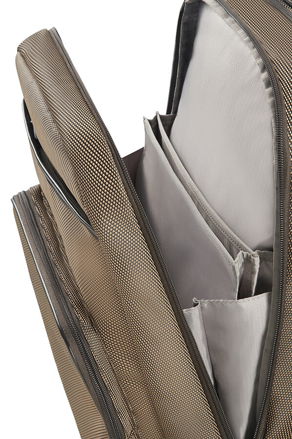 Рюкзак для ноутбука Samsonite Fairbrook Laptop Backpack 15,6″ 54N-25004 25 Bronze/Black - фото №3