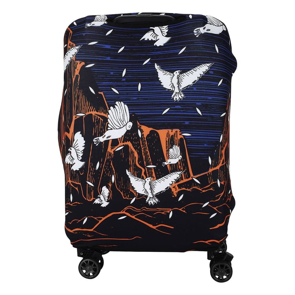 Чехол на средний чемодан Eberhart EBHP19-M Night Birds Suitcase Cover M