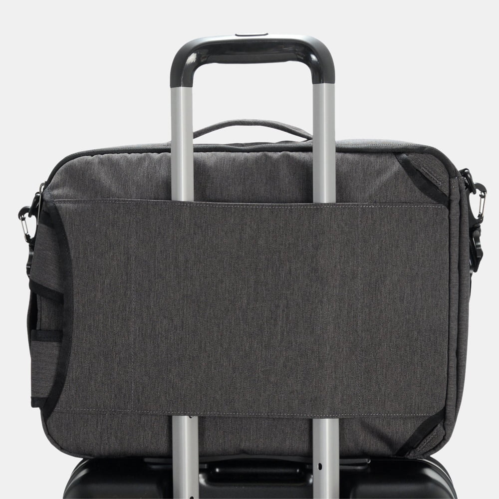 Сумка-рюкзак Hedgren HMID06 Midway Focused 3-Way Briefcase Backpack 15.6″ RFID HMID06-640 640 Dark Iron - фото №14