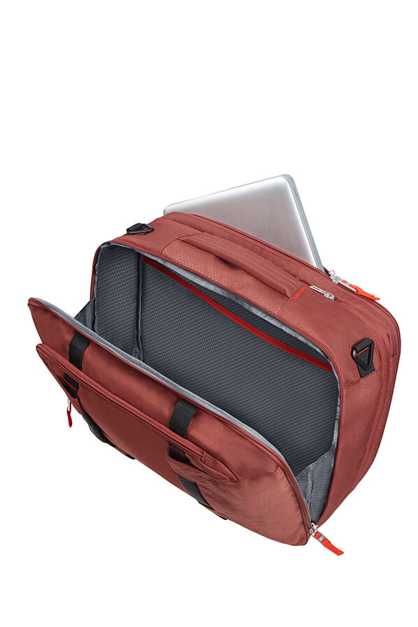 Сумка-рюкзак для ноутбука Samsonite KA1*005 Sonora 3-Way Boarding Bag 15.6″ Exp KA1-00005 00 Barn Red - фото №3