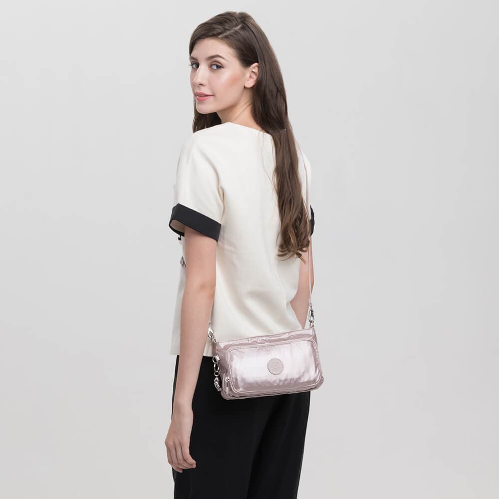 Женская сумка Kipling KI390648I Myrte Small 2-in-1 Crossbody and Pouch Metallic Glow