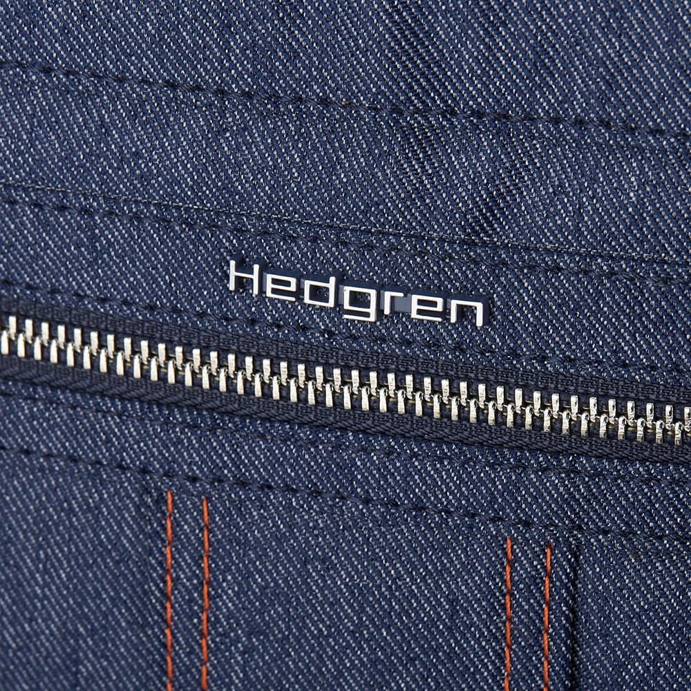 Женская сумка через плечо Hedgren HDENM01 Denim Denise Large Vertical Crossover RFID