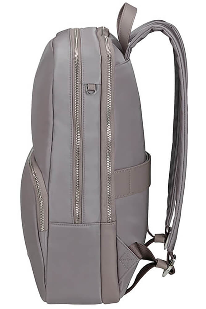 Женский рюкзак для ноутбука Samsonite KH0*005 Karissa Biz 2.0 Backpack 15.6″ USB KH0-08005 08 Lilac Grey - фото №9