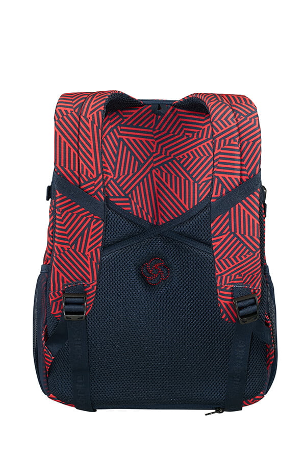 Рюкзак для ноутбука Samsonite 10N*002 Rewind Laptop Backpack M 15.6″ 10N-20002 20 Capri Red Stripes - фото №6