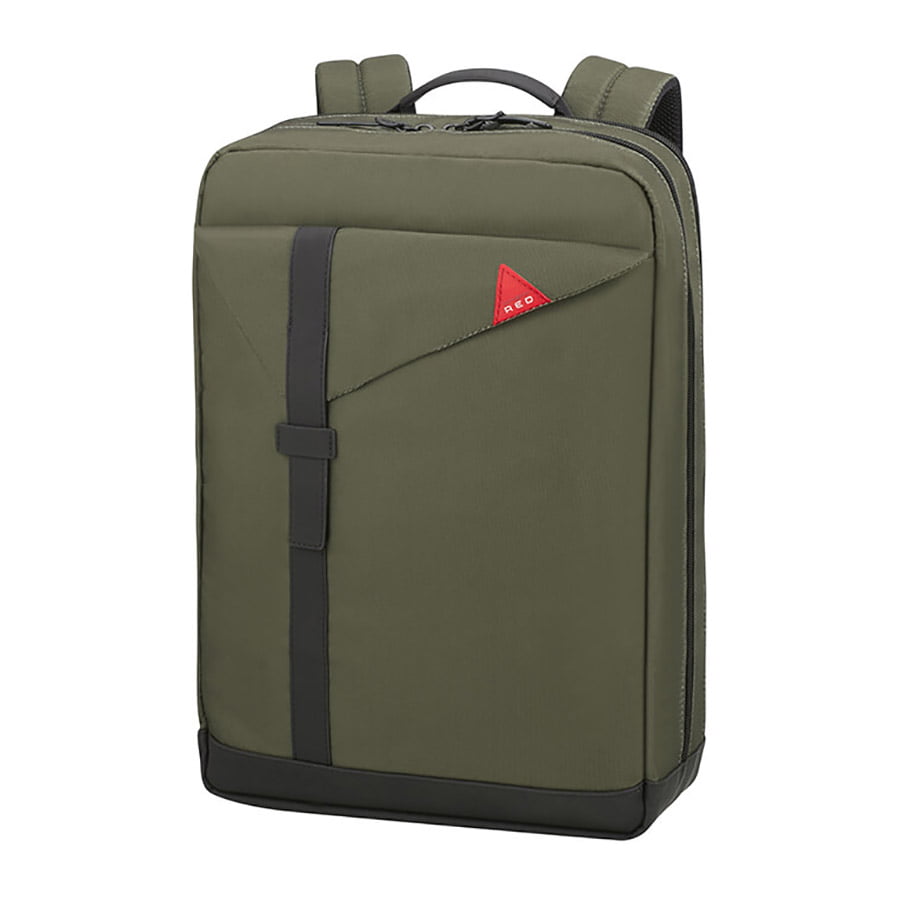 Рюкзак для ноутбука Samsonite CX1*002 Red Willace Backpack 15.6″ CX1-24002 24 Forest Green - фото №1