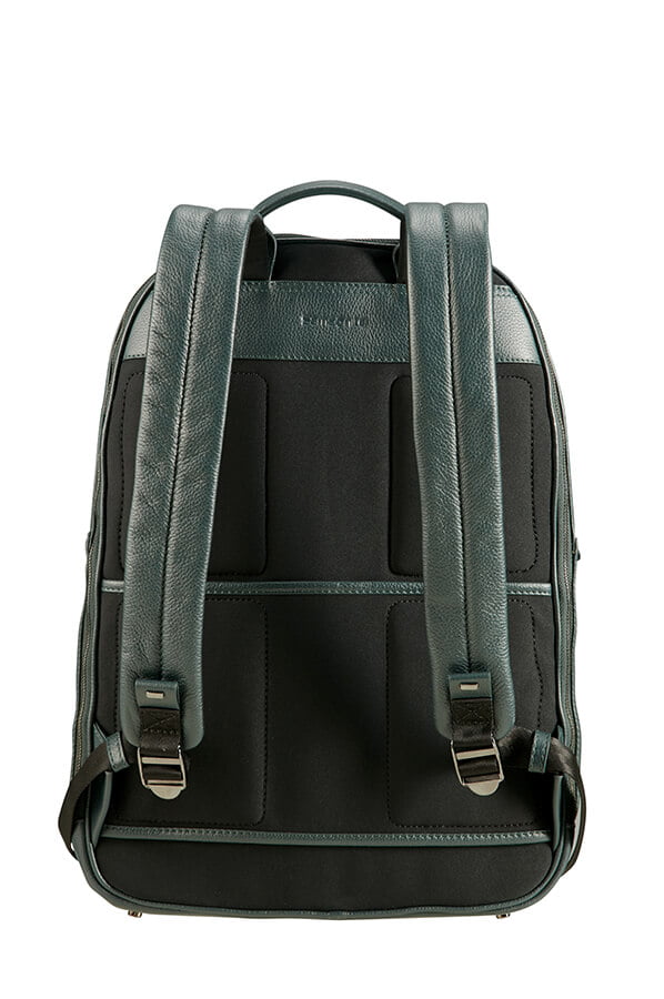Кожаный рюкзак для ноутбука Samsonite CN5*003 Senzil Laptop Backpack 15.6″ CN5-04003 04 Green - фото №6