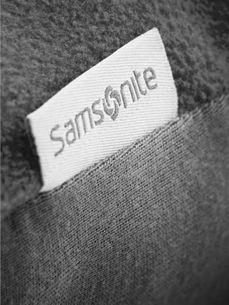 Подушка Samsonite U23*304 Soft Travel Pillow с чехлом и карабином U23-18304 18 Grey - фото №5