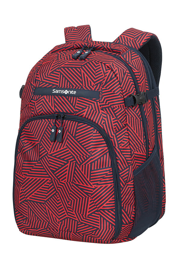 Рюкзак для ноутбука Samsonite 10N*003 Rewind Laptop Backpack L 16″ 10N-20003 20 Capri Red Stripes - фото №1