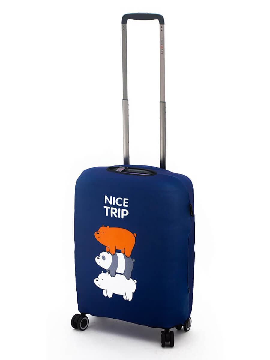 Чехол на маленький чемодан Eberhart EBHP08-S Nice Trip Suitcase Cover S