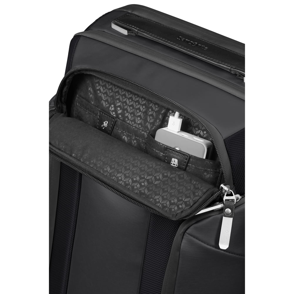 Рюкзак для ноутбука Samsonite KB4*002 Alu Biz Laptop Backpack 15.6″ USB KB4-09002 09 Black - фото №2