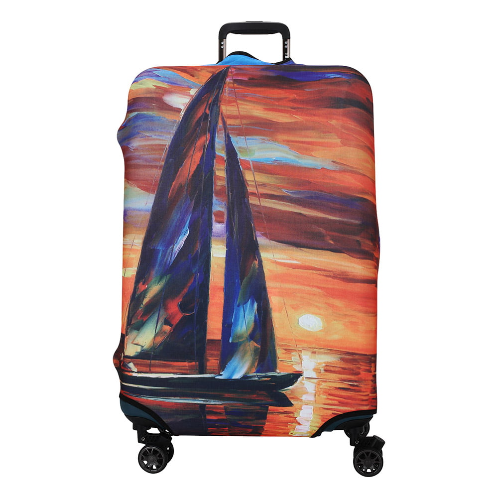 Чехол на средний чемодан Eberhart EBHP01-M Sailboat Sunset Suitcase Cover M
