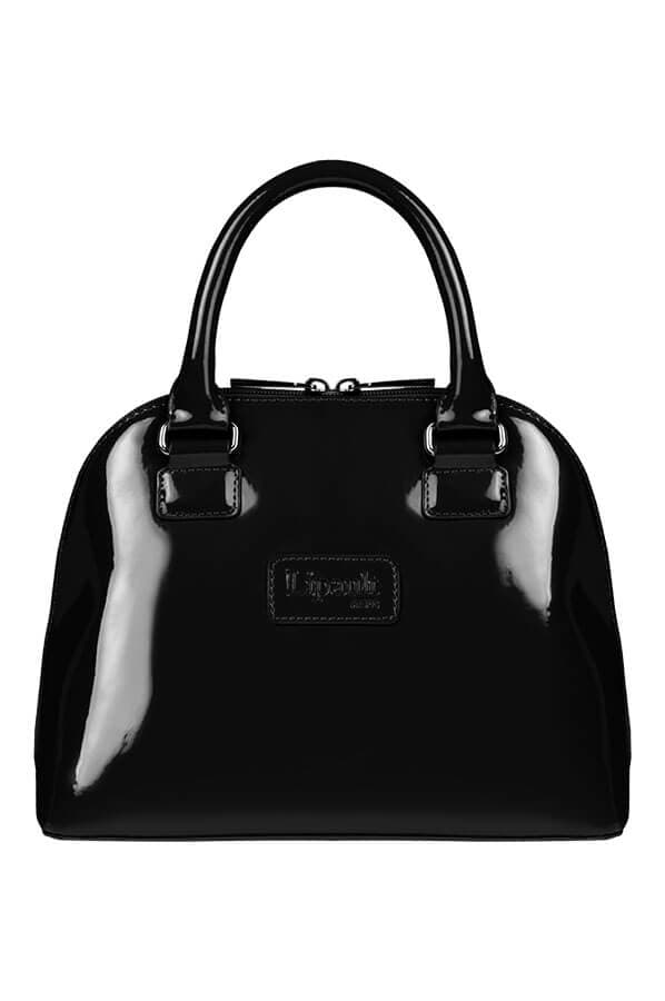 Женская сумка Lipault P57*015 Plume Vinyl Handle Bag S P57-01015 01 Black - фото №1