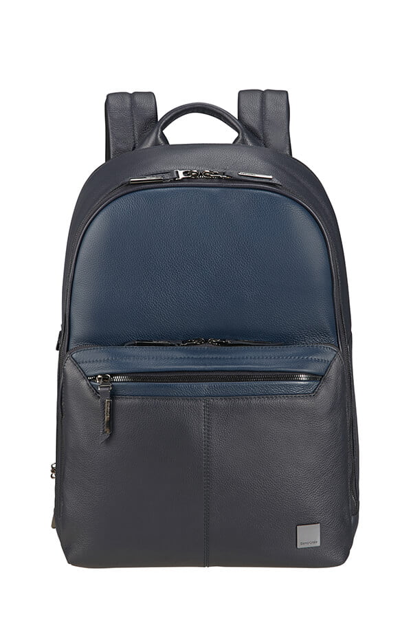 Кожаный рюкзак для ноутбука Samsonite CN5*003 Senzil Laptop Backpack 15.6″ CN5-01003 01 Blue - фото №5