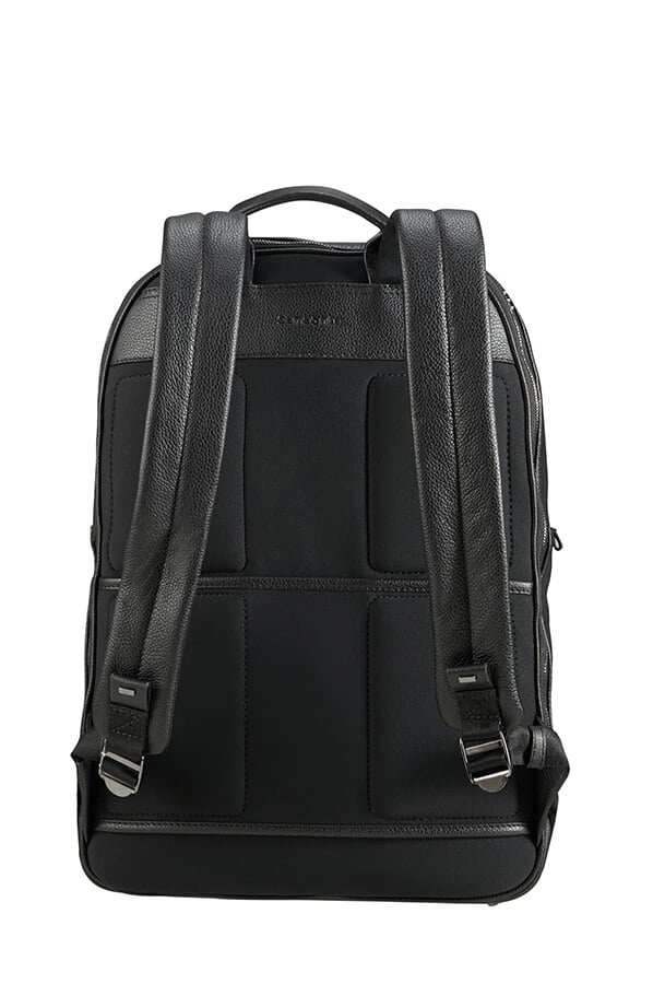 Кожаный рюкзак для ноутбука Samsonite CN5*003 Senzil Laptop Backpack 15.6″ CN5-09003 09 Black - фото №6
