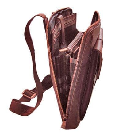 Мужская кожаная сумка Tony Perotti 743273 Vintage с отделением для планшета
