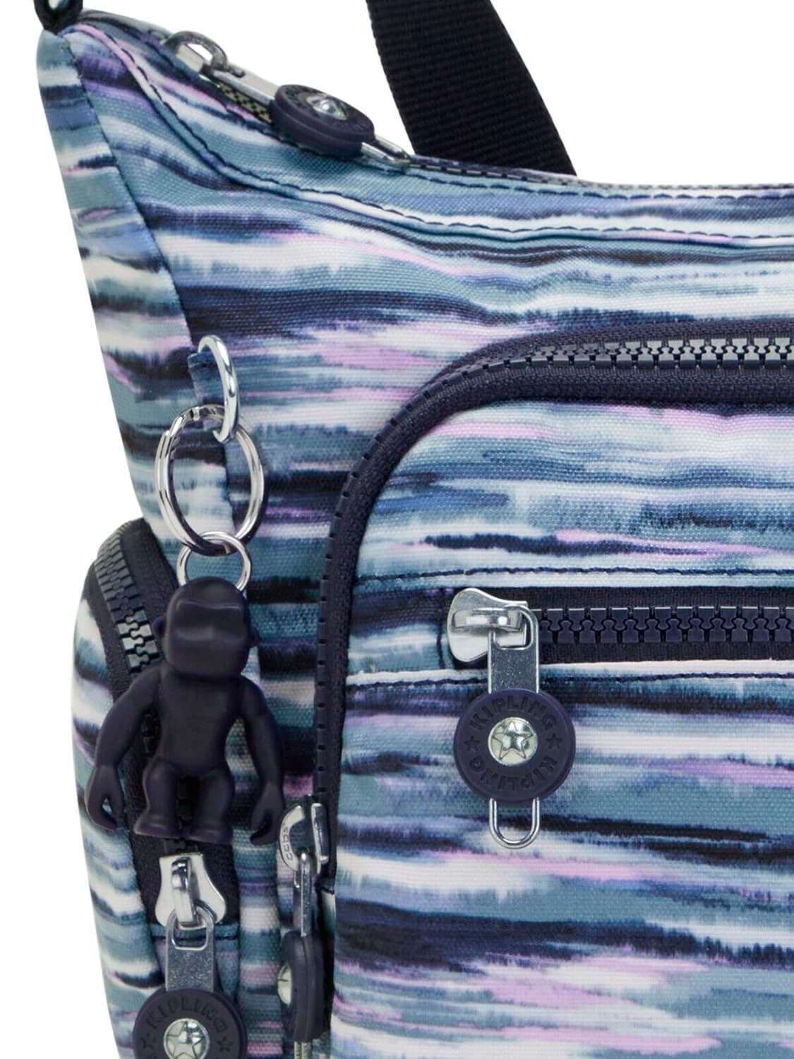 Женская сумка через плечо Kipling KI3759W66 Gabbie S Crossbody Bag Brush Stripes