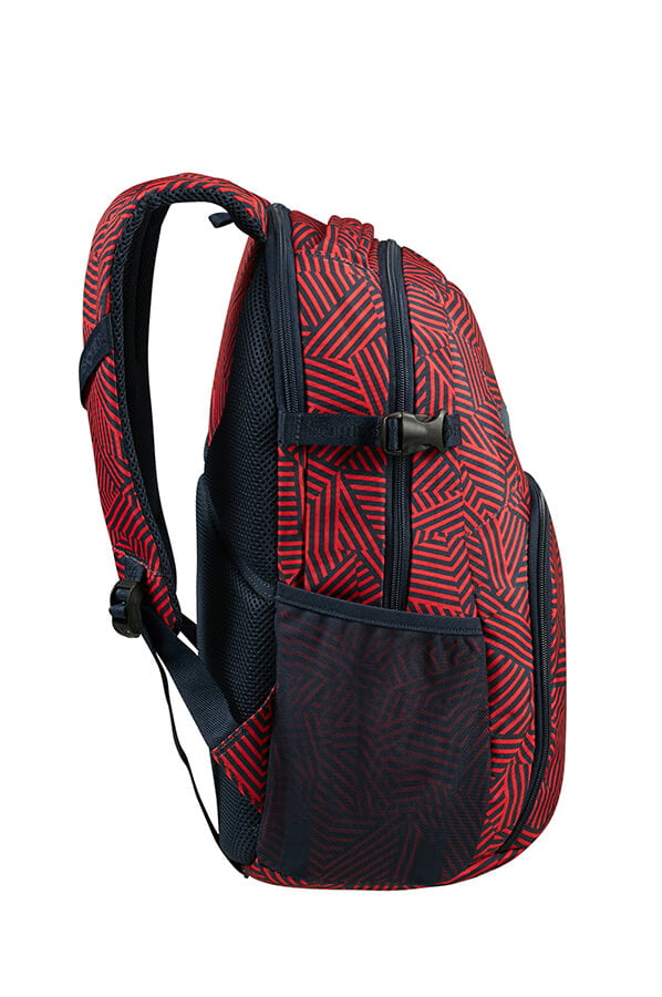 Рюкзак для ноутбука Samsonite 10N*002 Rewind Laptop Backpack M 15.6″ 10N-20002 20 Capri Red Stripes - фото №8