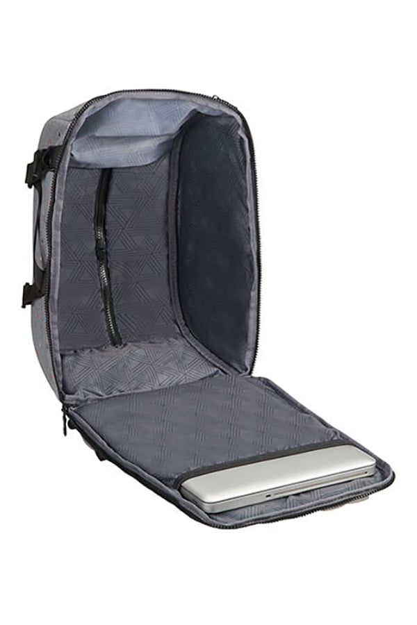 Женский рюкзак для ноутбука American Tourister 91G*001 Take2Cabin Backpack Lifestyle S 14.1″ 91G-92001 92 Triangle Print/Black - фото №2