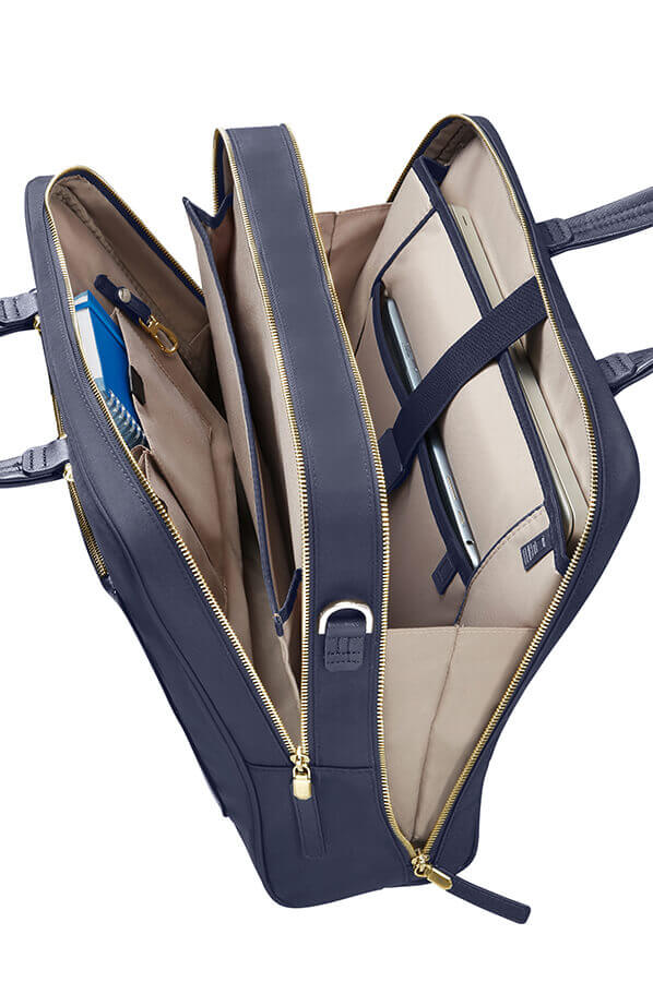 Женская сумка для ноутбука Samsonite 85D*005 Zalia Ladies' Business Bag 15.6″ 85D-11005 11 Dark Blue - фото №2